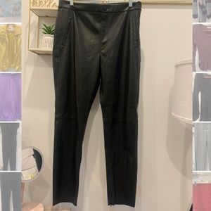 Zara leather pants